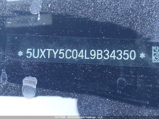 5UXTY5C04L9B34350 BMW X3 Xdrive30i