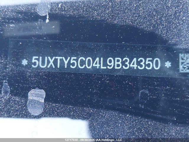 5UXTY5C04L9B34350 BMW X3 Xdrive30i
