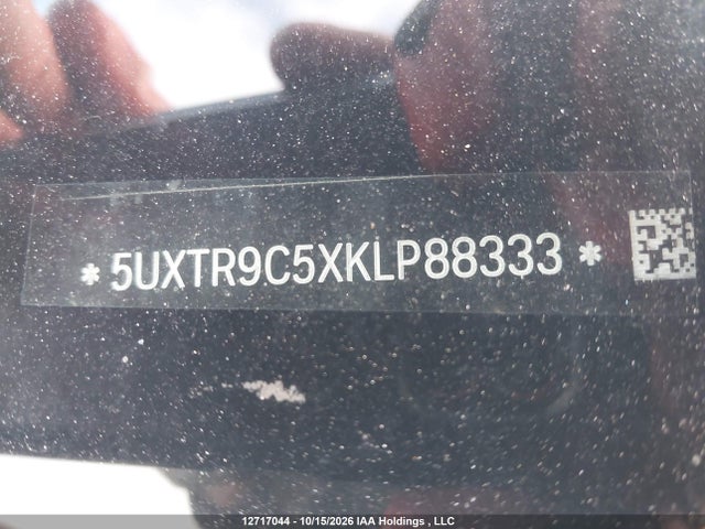 BMW X3 Xdrive30i 2019 5UXTR9C5XKLP88333 Image 18