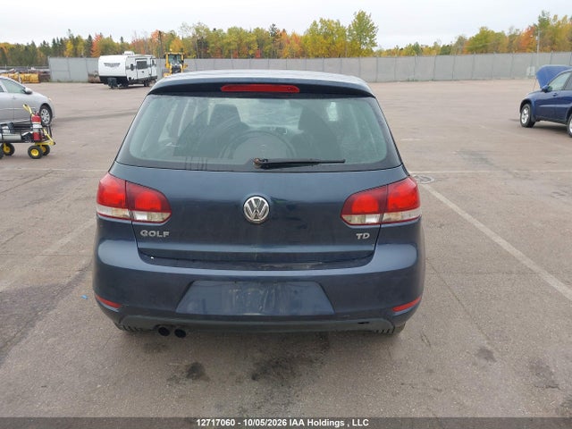 12717060 :رقم المزاد ، WVWDA7AJ8AW201593 vin ، 2010 Volkswagen Golf 2.5l Comfortline/2.5l Highline/2.5l Trendline مزاد بيع