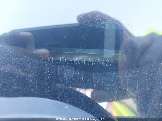 BMW X6 Xdrive35i 2016 5UXKU2C58G0N78422 Image 17