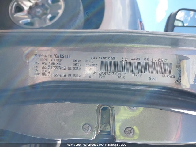 3C6UR5JJ7KG579263 RAM 2500 Big Horn