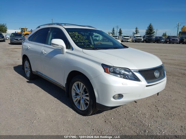 Aukcja sprzedaży 2011 Lexus Rx 450h, vin: JTJBC1BA0B2036142, numer aukcji: 12717092