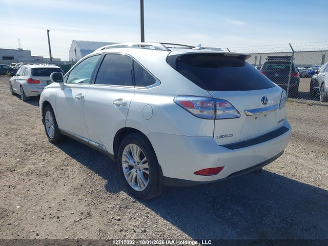 2011 Lexus Rx 450h მანქანა იყიდება აუქციონზე, vin: JTJBC1BA0B2036142, აუქციონის ნომერი: 12717092