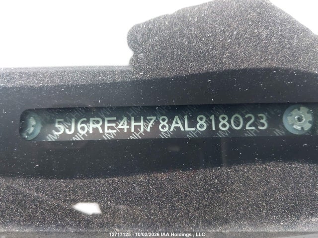 12717125 :رقم المزاد ، 5J6RE4H78AL818023 vin ، 2010 Honda Cr-v Ex-l مزاد بيع