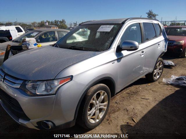 12717146 :رقم المزاد ، JA4JZ3AXXFZ601535 vin ، 2015 Mitsubishi Outlander Se مزاد بيع