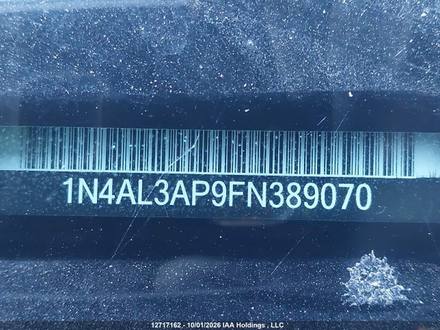 1N4AL3AP9FN389070 Nissan Altima 2.5/s/sv/sl