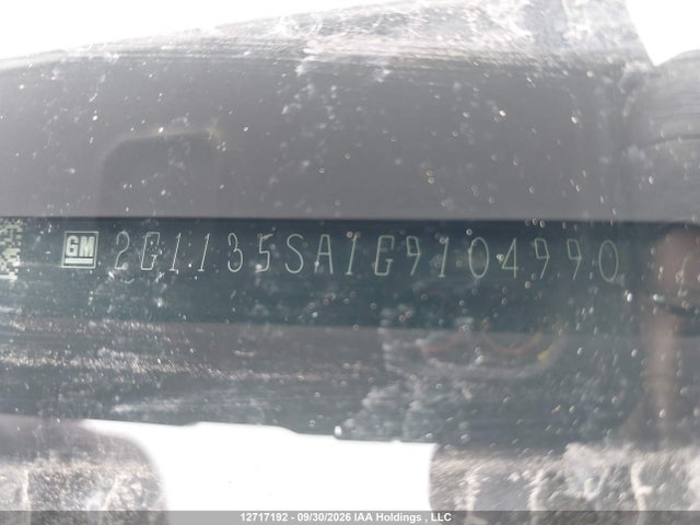 12717192 :رقم المزاد ، 2G1135SA1G9104990 vin ، 2016 Chevrolet Impala Ltz مزاد بيع