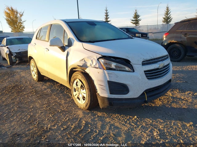 Продаж на аукціоні авто 2016 Chevrolet Trax Ls, vin: 3GNCJKSB9GL269333, номер лоту: 12717205