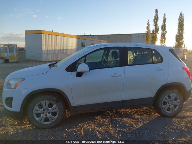 Продаж на аукціоні авто 2016 Chevrolet Trax Ls, vin: 3GNCJKSB9GL269333, номер лоту: 12717205