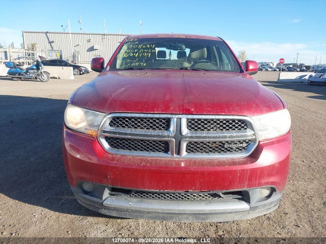 12708074 :رقم المزاد ، 1D4RE2GG5BC674799 vin ، 2011 Dodge Durango Sxt مزاد بيع
