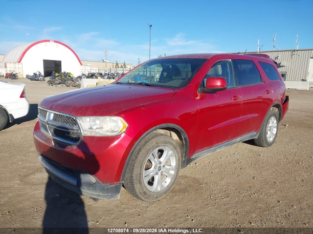 12708074 :رقم المزاد ، 1D4RE2GG5BC674799 vin ، 2011 Dodge Durango Sxt مزاد بيع