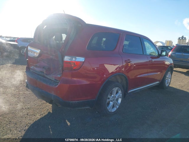 12708074 :رقم المزاد ، 1D4RE2GG5BC674799 vin ، 2011 Dodge Durango Sxt مزاد بيع