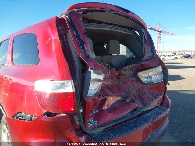 12708074 :رقم المزاد ، 1D4RE2GG5BC674799 vin ، 2011 Dodge Durango Sxt مزاد بيع