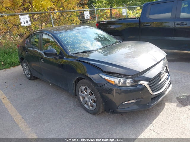 12717218 :رقم المزاد ، JM1BN1U73J1158979 vin ، 2018 Mazda Mazda3 Gx مزاد بيع