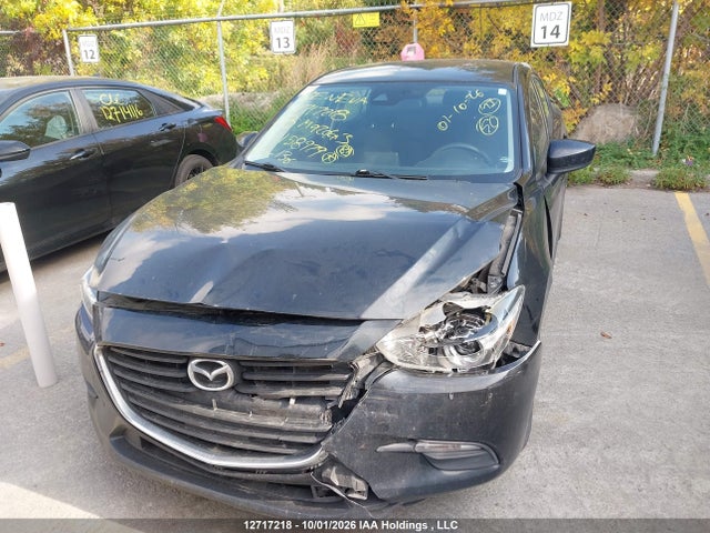 12717218 :رقم المزاد ، JM1BN1U73J1158979 vin ، 2018 Mazda Mazda3 Gx مزاد بيع
