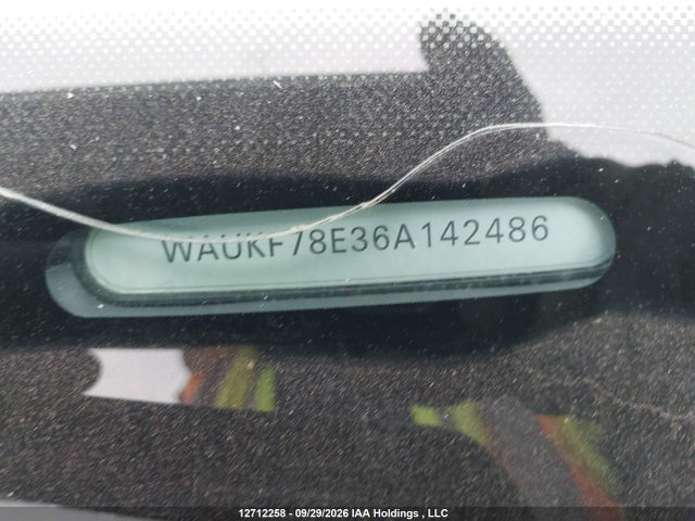 Aukcja sprzedaży 2006 Audi A4 2.0t, vin: WAUKF78E36A142486, numer aukcji: 12712258