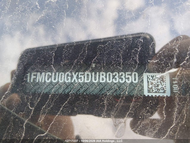 12717237 :رقم المزاد ، 1FMCU0GX5DUB03350 vin ، 2013 Ford Escape Se مزاد بيع