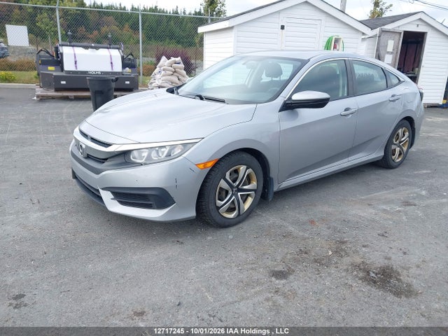 Honda Civic Lx 2017 2HGFC2F51HH016135 Image 2