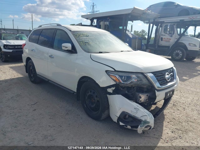 12714714 :رقم المزاد ، 5N1DR2MM4JC629160 vin ، 2018 Nissan Pathfinder Midnight Edition/platinum/s/sl Premium/sv Tech مزاد بيع