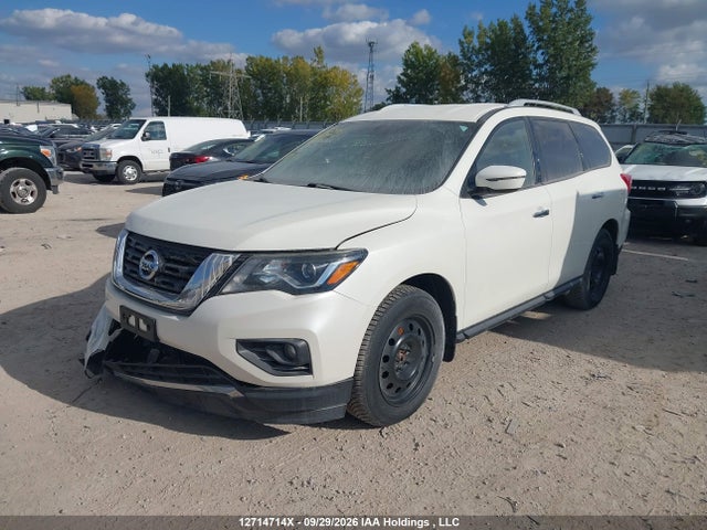 12714714 :رقم المزاد ، 5N1DR2MM4JC629160 vin ، 2018 Nissan Pathfinder Midnight Edition/platinum/s/sl Premium/sv Tech مزاد بيع
