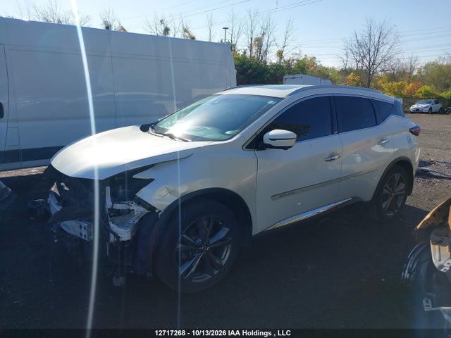 5N1AZ2MS3KN123861 Nissan Murano Platinum/sl/sv