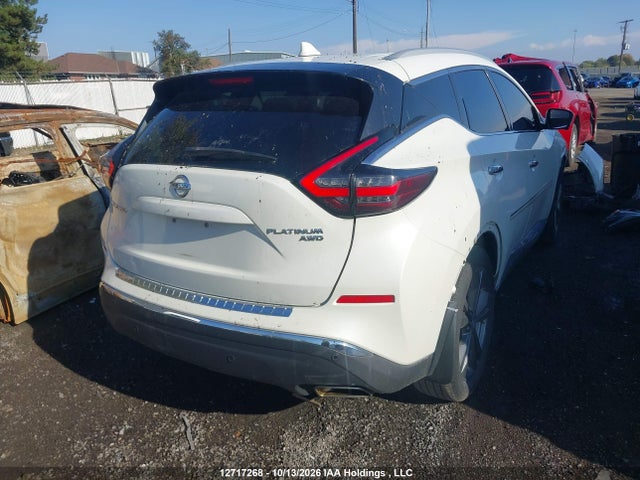 5N1AZ2MS3KN123861 Nissan Murano Platinum/sl/sv