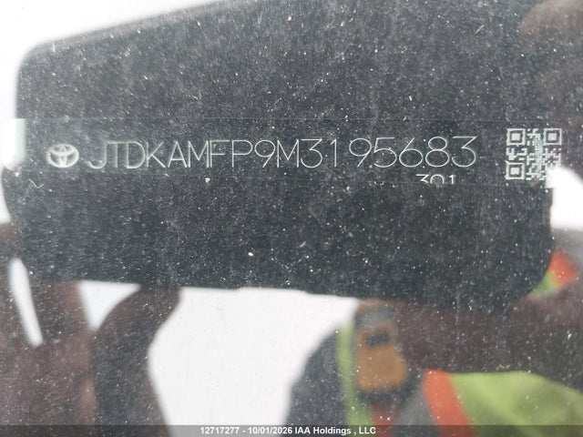 2021 Toyota Prius Prime მანქანა იყიდება აუქციონზე, vin: JTDKAMFP9M3195683, აუქციონის ნომერი: 12717277