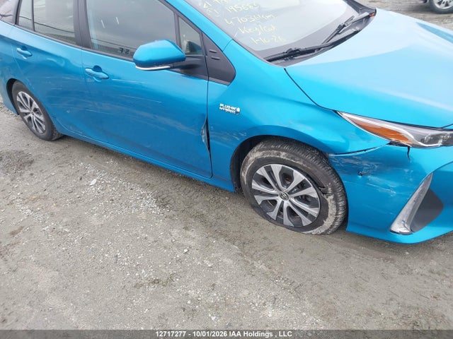2021 Toyota Prius Prime მანქანა იყიდება აუქციონზე, vin: JTDKAMFP9M3195683, აუქციონის ნომერი: 12717277