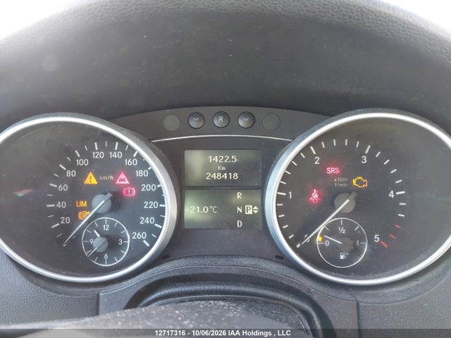 Aukcja sprzedaży 2010 Mercedes-benz Ml 350 Bluetec 4matic, vin: 4JGBB2FBXAA601799, numer aukcji: 12717316