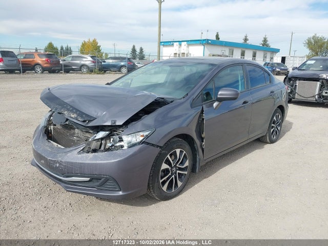 Honda Civic Lx 2015 2HGFB2F51FH029077 Image 2