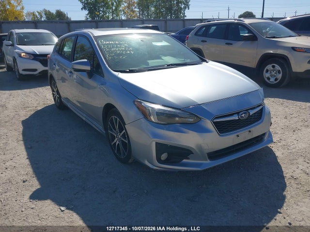 2018 Subaru Impreza Premium Plus მანქანა იყიდება აუქციონზე, vin: 4S3GTAH68J3739234, აუქციონის ნომერი: 12717345