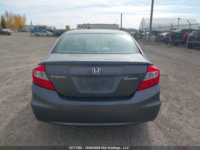 2012 Honda Civic Lx მანქანა იყიდება აუქციონზე, vin: 2HGFB2F54CH001625, აუქციონის ნომერი: 12717352