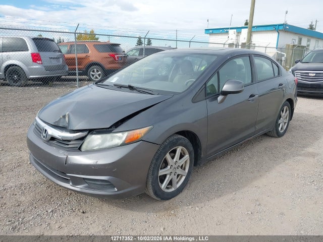 2012 Honda Civic Lx მანქანა იყიდება აუქციონზე, vin: 2HGFB2F54CH001625, აუქციონის ნომერი: 12717352