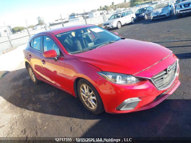 12717355 :رقم المزاد ، 3MZBM1L76GM311884 vin ، 2016 Mazda 3 Touring مزاد بيع