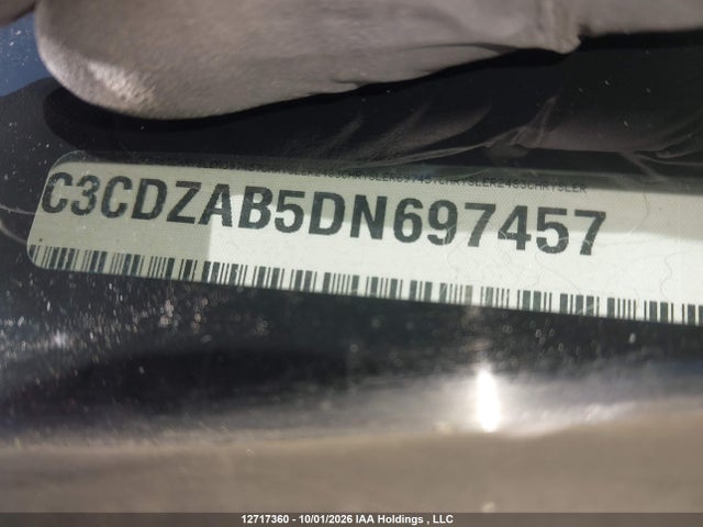 Aukcja sprzedaży 2013 Dodge Avenger Se, vin: 1C3CDZAB5DN697457, numer aukcji: 12717360