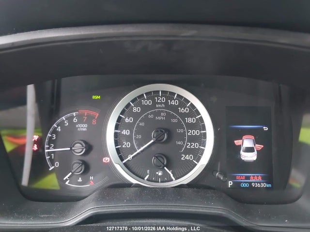 5YFBPMBEXNP278549 Toyota COROLLA LE