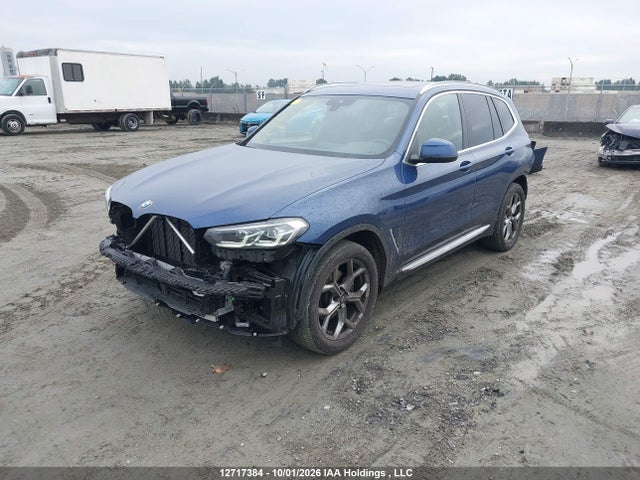 2023 Bmw X3 Xdrive30i მანქანა იყიდება აუქციონზე, vin: 5UX53DP01P9R35753, აუქციონის ნომერი: 12717384