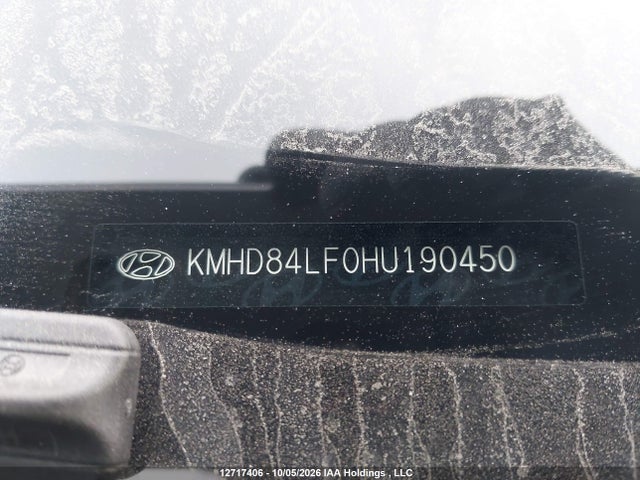 2017 Hyundai Elantra Gls მანქანა იყიდება აუქციონზე, vin: KMHD84LF0HU190450, აუქციონის ნომერი: 12717406