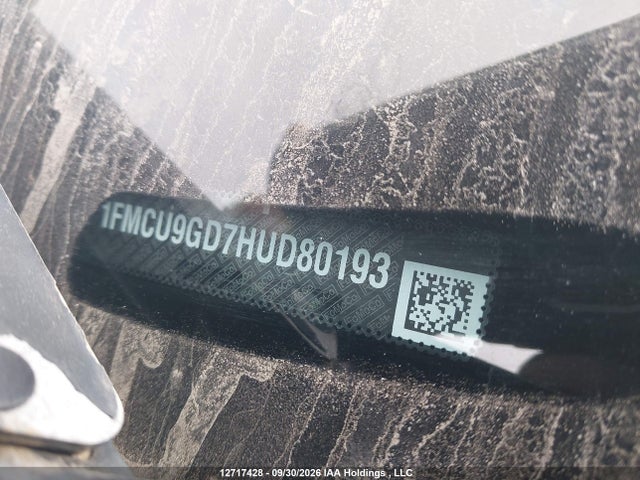 Ford ESCAPE SE 2017 1FMCU9GD7HUD80193 Image 9