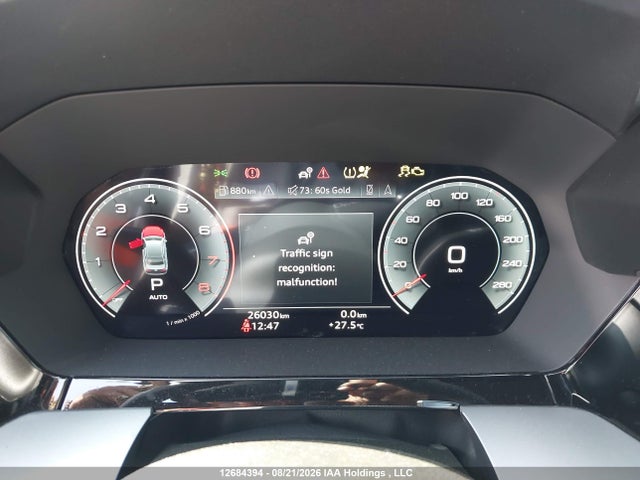 2025 Audi A3 40 Technik მანქანა იყიდება აუქციონზე, vin: WAUMUCGY9SA051509, აუქციონის ნომერი: 12684394