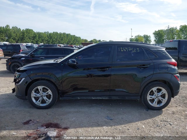 12697523 :رقم المزاد ، KM8K6CABXNU873288 vin ، 2022 Hyundai Kona Preferred Awd With Sun And Leather Package مزاد بيع