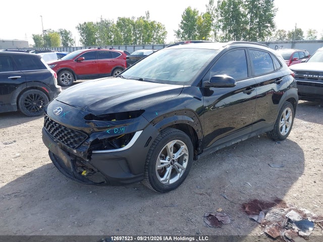 12697523 :رقم المزاد ، KM8K6CABXNU873288 vin ، 2022 Hyundai Kona Preferred Awd With Sun And Leather Package مزاد بيع