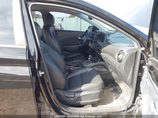 12697523 :رقم المزاد ، KM8K6CABXNU873288 vin ، 2022 Hyundai Kona Preferred Awd With Sun And Leather Package مزاد بيع