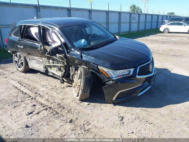 2017 Acura Mdx Navigation Package მანქანა იყიდება აუქციონზე, vin: 5FRYD4H45HB504187, აუქციონის ნომერი: 12699634