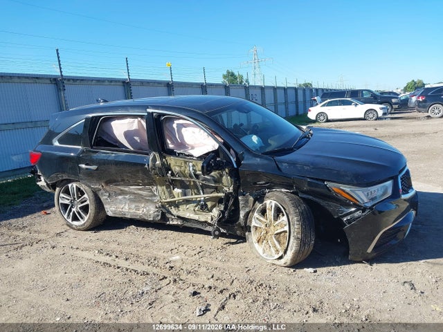 2017 Acura Mdx Navigation Package მანქანა იყიდება აუქციონზე, vin: 5FRYD4H45HB504187, აუქციონის ნომერი: 12699634