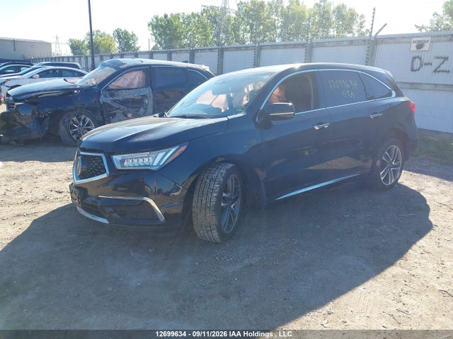 2017 Acura Mdx Navigation Package მანქანა იყიდება აუქციონზე, vin: 5FRYD4H45HB504187, აუქციონის ნომერი: 12699634