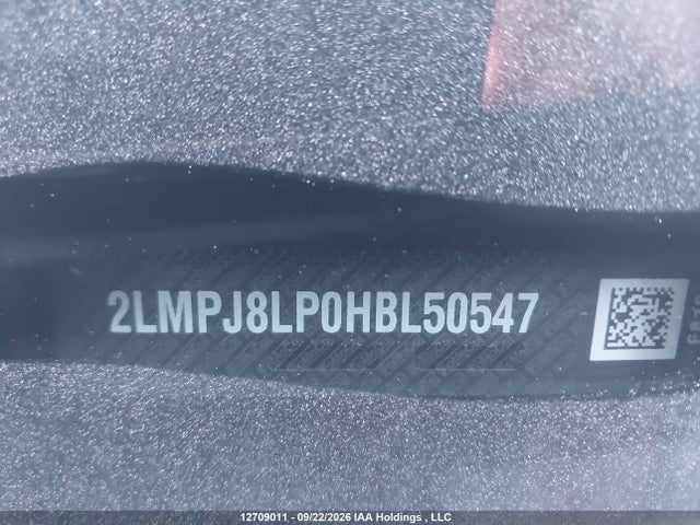 Aukcja sprzedaży 2017 Lincoln Mkx Reserve, vin: 2LMPJ8LP0HBL50547, numer aukcji: 12709011