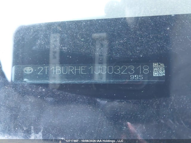 Toyota COROLLA CE 2018 2T1BURHE1JC032318 Image 9