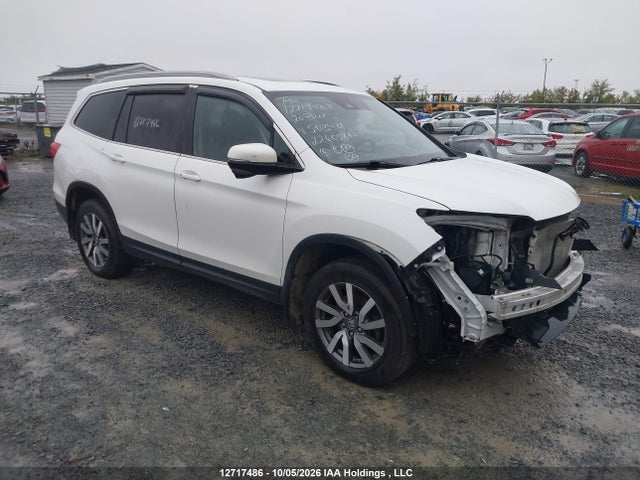 2020 Honda Pilot Ex-l Navi მანქანა იყიდება აუქციონზე, vin: 5FNYF6H74LB503431, აუქციონის ნომერი: 12717486